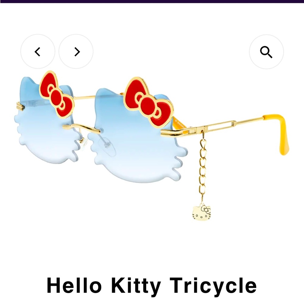 NEW! Hello Kitty Sunglasses with charm